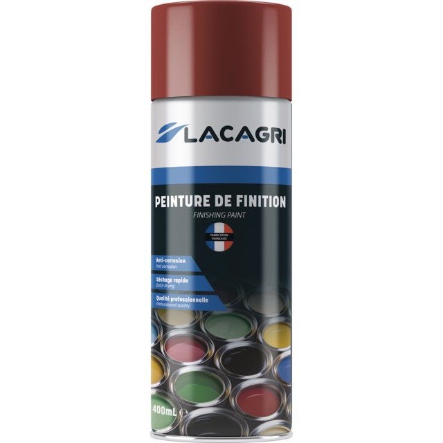 Peinture de Finition Rouge Hardi Aerosol 400ML Lacagri référence fournisseur 239309